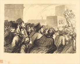 Les Voyageurs du dimanche, 1862. Creator: Charles Maurand.
