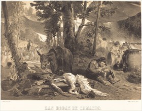Las Bodas de Camacho, c. 1855. Creator: Célestin Nanteuil.
