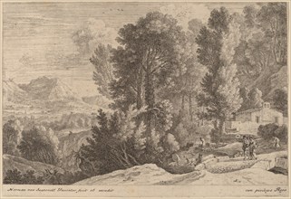 Landscape with Laundresses. Creator: Herman van Swanevelt.