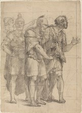 Four Standing Warriors, c. 1820. Creator: Pietro Fancelli.