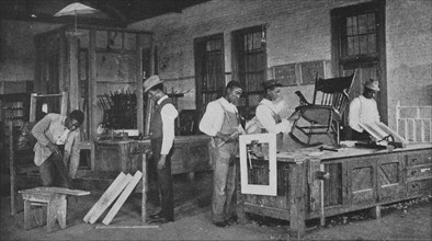 The repair shop, 1904. Creator: Frances Benjamin Johnston.