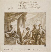 Company of Painters, c. 1719. Creator: Sir James Thornhill.