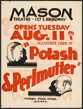 Potash and Perlmutter, Los Angeles, 1936. Creator: Unknown.
