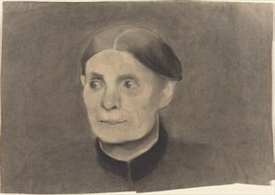 Portrait of a Woman, 1898. Creator: Paula Modersohn-Becker.