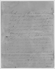 Will and testament of Daniel Juzan, 1825. Creator: Unknown.