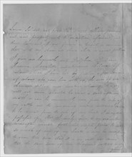 Will and testament of Daniel Juzan, 1825. Creator: Unknown.