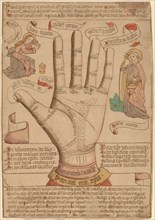 The Hand as the Mirror of Salvation, 1466. Creator: Unknown.