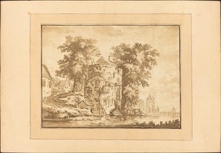 Dutch Landscape, published 1782. Creator: Regina Schönecker.