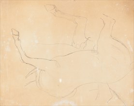Study of a Horse [verso], after 1807. Creator: William Etty.