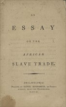 An essay on the African slave trade, 1790. Creator: Unknown.