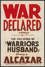 The Warrior's Husband, San Francisco, 1937. Creator: Unknown.