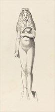 Figure of Bubaste or Isis, published 1829. Creator: W Walton.