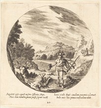 Mercury Killing Argus, 1665. Creator: Georg Andreas Wolfgang.