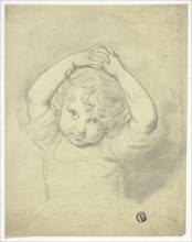 Child Holding Hands above Head, n.d. Creator: Samuel de Wilde.