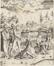 The Martyrdom of Saint Catherine, c. 1500. Creator: Master MZ.