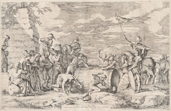 The Death of Atilius Regulus, c. 1662. Creator: Salvator Rosa.