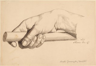 Right Hand Holding Short Rod, 1847. Creator: Horatio Greenough.