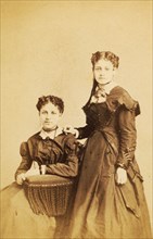 Kim & Jennie to Laura H. Fredille, 1869. Creator: B. F. Reimer.