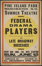 Federal Drama Players, Manchester, NH, [193-]. Creator: Unknown.