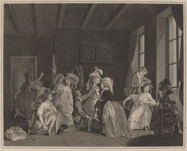 The Preparations for the Ballet, 1782. Creator: Salvatore Tresca.