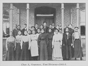 Class A, Grammar, First Division- 1902-3, 1903. Creator: Unknown.