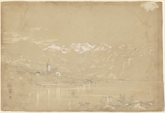 Lake of Brienz, late 19th century. Creator: John William Casilear.