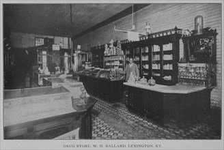 Drug store, W. H. Ballard, Lexington, Ky., 1902. Creator: Unknown.