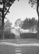 Griffin or Nissen Garden view, 1931 June 14. Creator: Arnold Genthe.