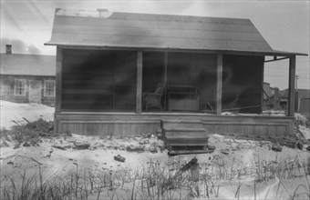 Arnold Genthe's bungalow at Long Beach, 1927 Creator: Arnold Genthe.