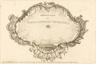 Le Titre, in or after 1756. Creator: Charles-Germain de Saint-Aubin.