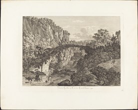 Ponte Celio a Cività Castellana, 1794. Creator: Jacob Wilhelm Mechau.