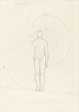 Extent of Motion, One Figure, published 1829. Creator: George Scharf.
