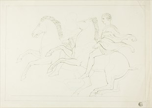 Copy of Cavalry from the Parthenon Frieze, n.d. Creator: John Flaxman.