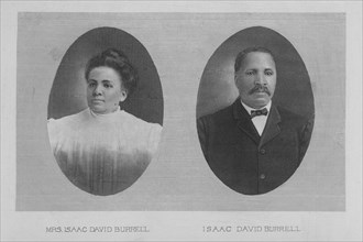 Mrs. Isaac David Burrell; Isaac David Burrell, 1921. Creator: Unknown.