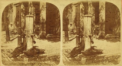 Town Pump, Familiar scene in [?], Ky., (1868-1900?). Creator: Unknown.