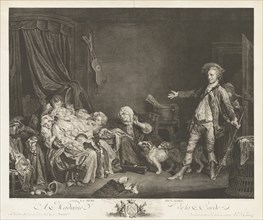 La mére bienaimée (The Well-Loved Mother), 1775. Creator: Jean Massard.