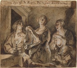 It is good candles which light the way, 1640s. Creator: Jacob Jordaens.