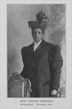 Miss Jennie Johnson; Evangelist; Dresden, Ont., 1907. Creator: Unknown.