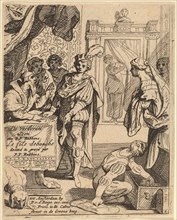 The Prodigal Son Receiving His Patrimony. Creator: Theodoor van Thulden.