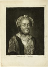 Françoise de Grasigny, n.d. Creator: Jean-Baptiste André Gautier d'Agoty.