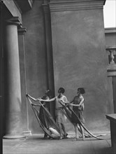 University of California at Berkeley dancers, 1927 Creator: Arnold Genthe.