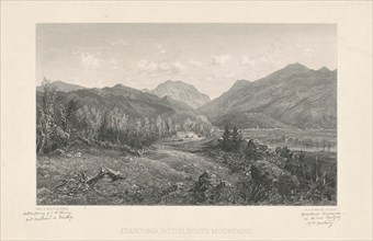 Franconia Notch, White Mountains, c. 1850s. Creator: Stephen Alonzo Schoff.