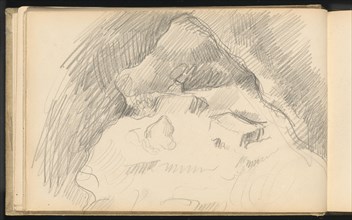 Landscape Seen from the Inside of a Cave, 1889/1892. Creator: Paul Cezanne.