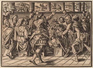 The Martyrdom of Saint James (?), published 1630. Creator: Christoph Maurer.