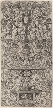 Ornament Panel: Mars, God of Battles, c. 1507. Creator: Nicoletto da Modena.