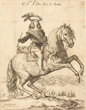 Equestrian Portrait of Don Juan de Austria, 1648. Creator: Jusepe de Ribera.