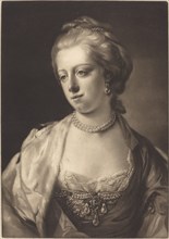 Princess Caroline Matilda, Queen of Denmark, c. 1771. Creator: James Watson.