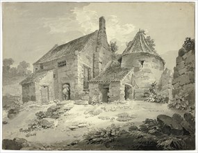A Mill at Berwick Upon Tweed, n.d. Creators: William Alexander, Edward Dayes.