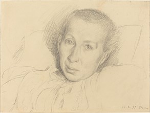 The Artist's Sister, Marie von Kalckreuth, 1897. Creator: Leopold Kalckreuth.