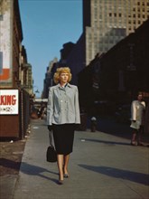 Portrait of Dottie Reid, New York, N.Y., 1946. Creator: William Paul Gottlieb.